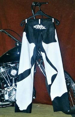 Biker Lederhose